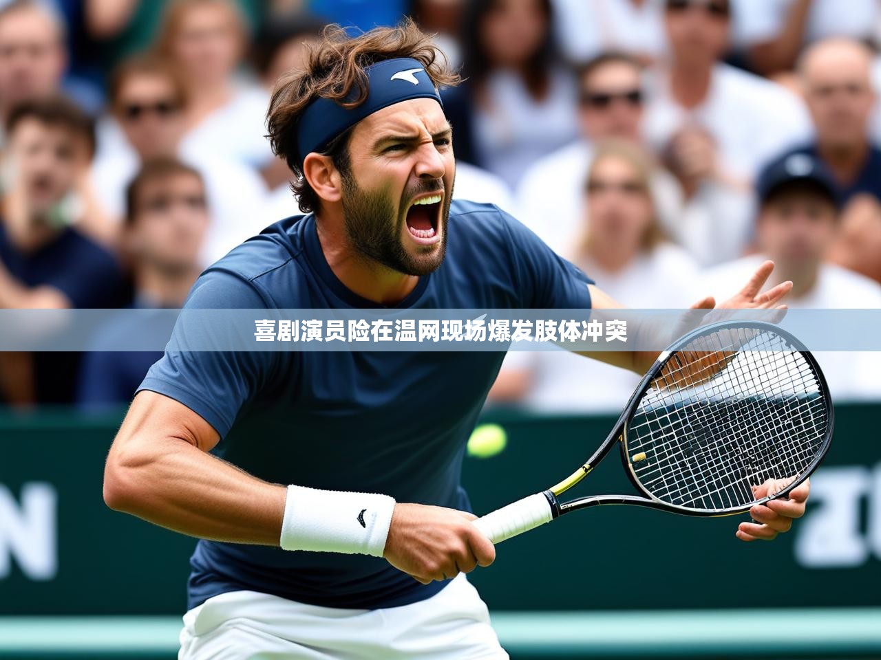 喜剧演员险在温网现场爆发肢体冲突